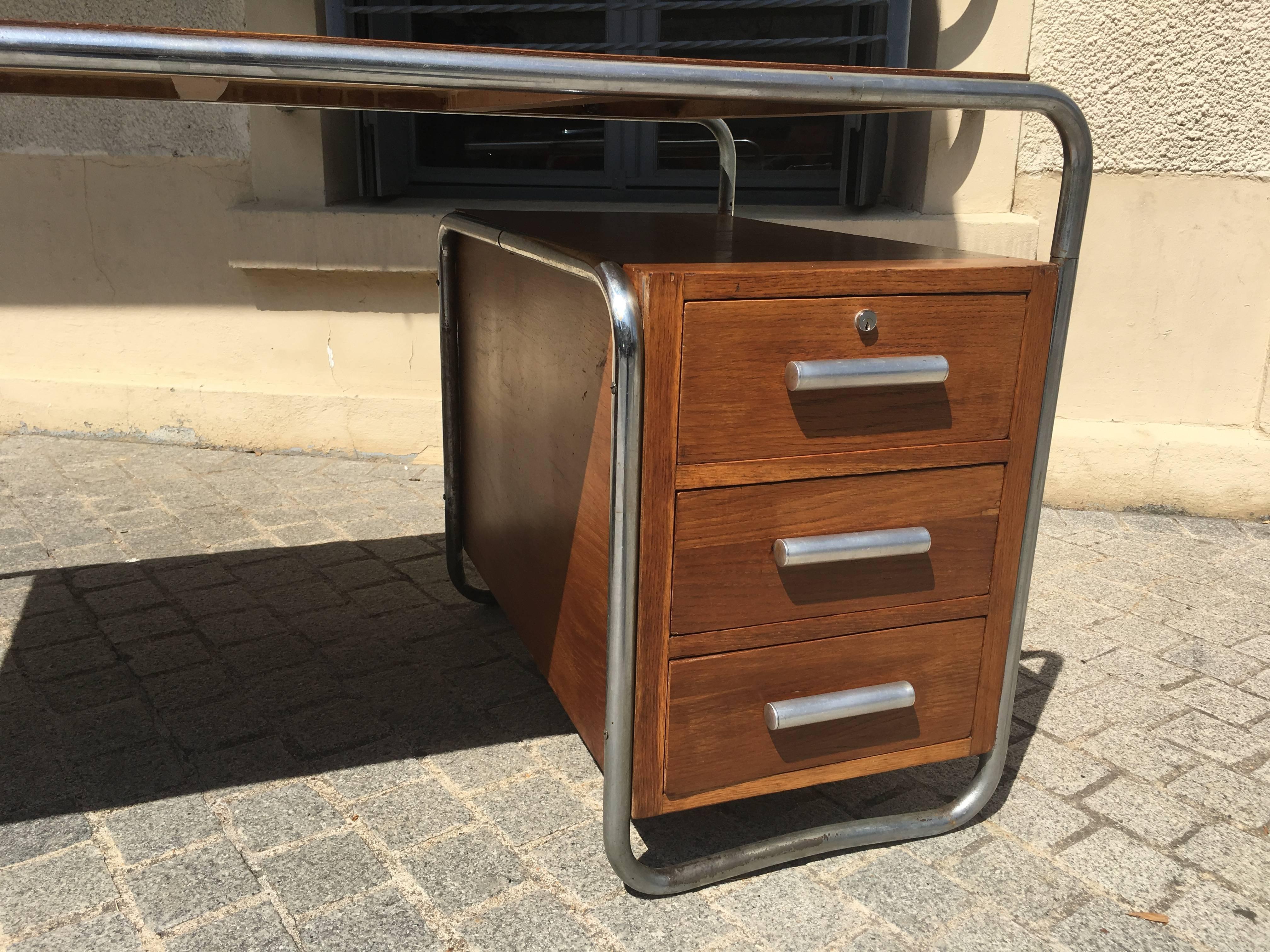 Bauhaus Desk Attributed to Marcel Breuer