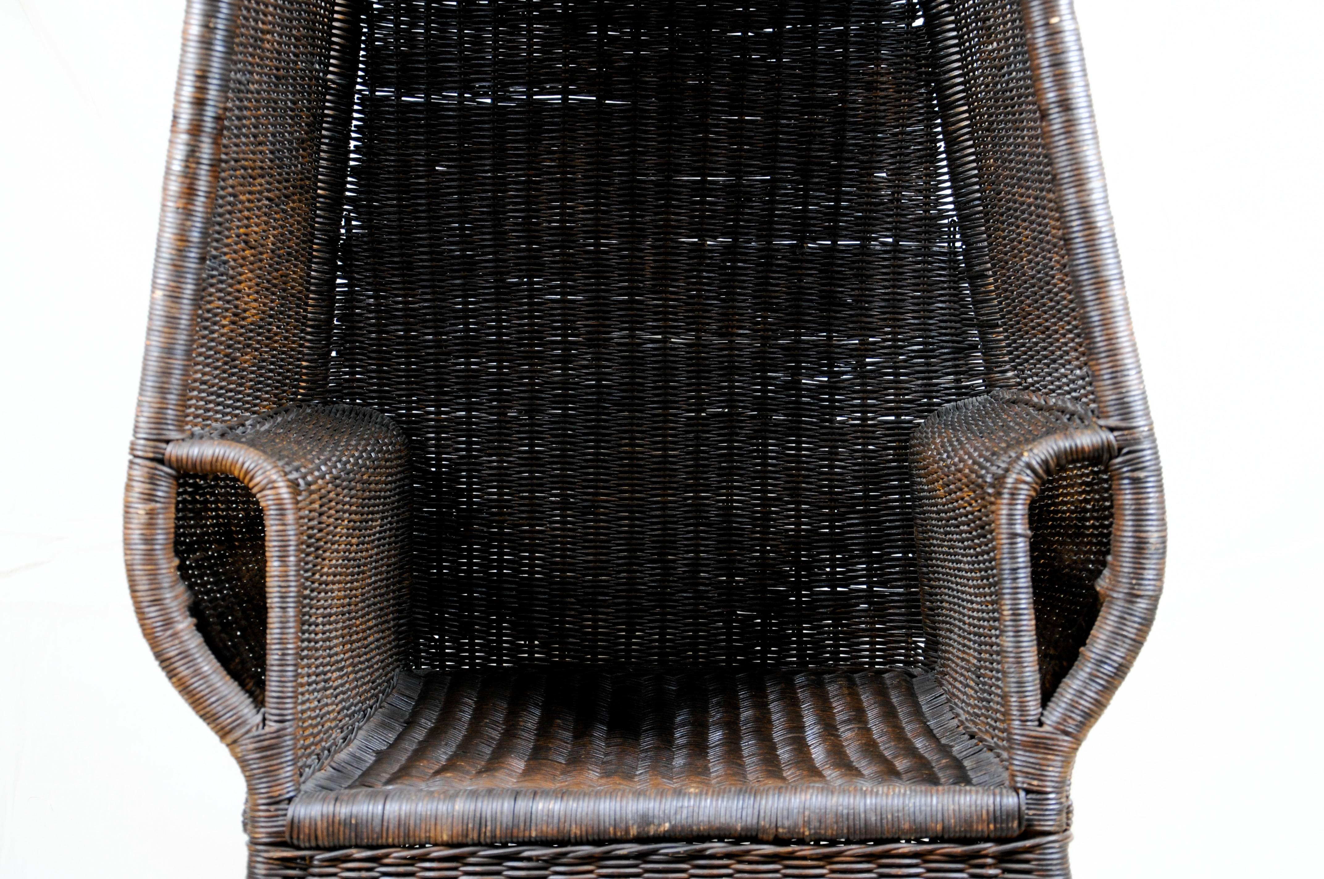 Brighton Beach Chair Wicker For Sale 2