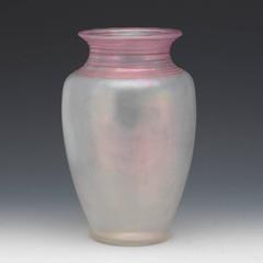 Steuben Threaded Vase