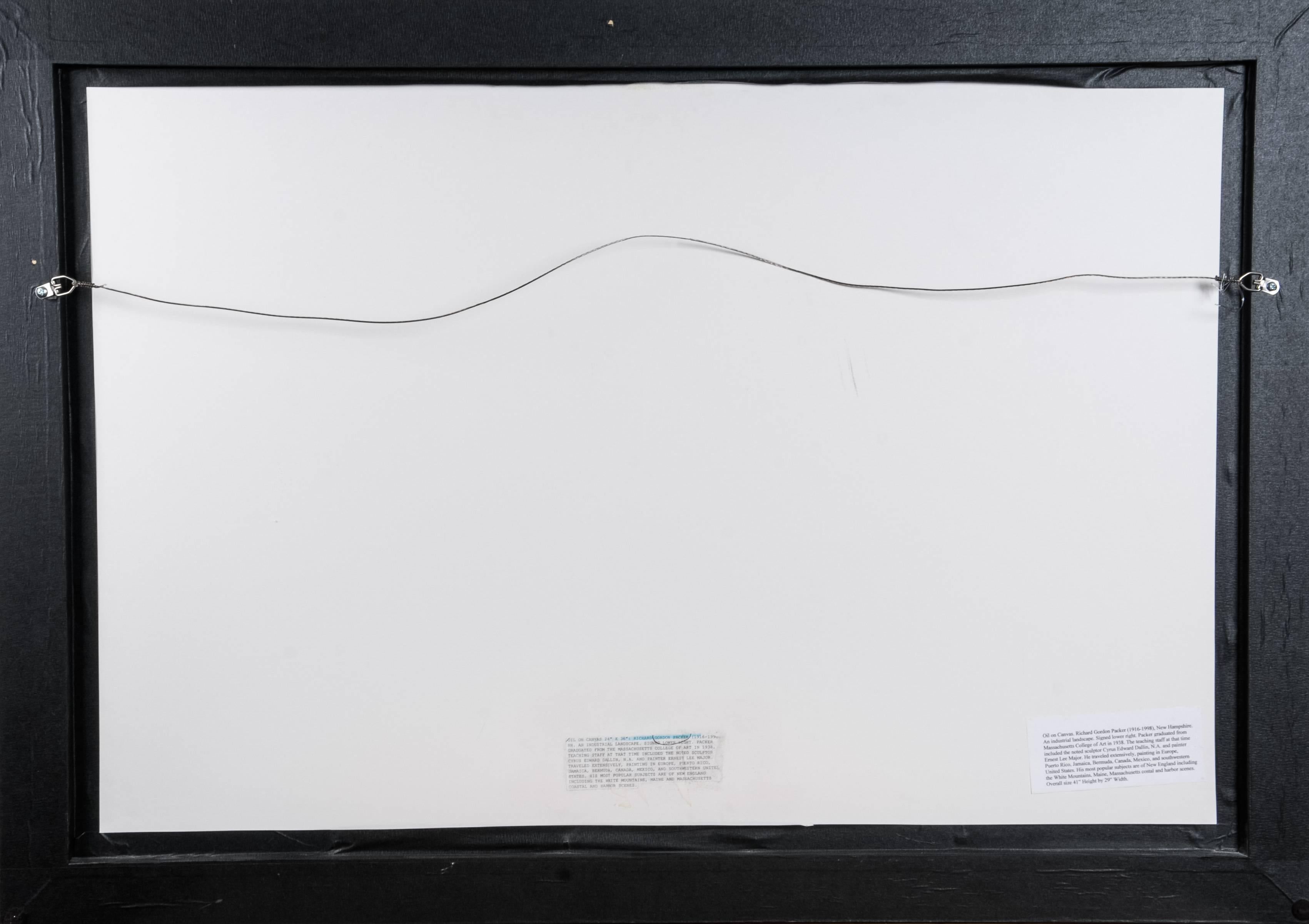 Richard Gordon Packer, an Industrial Landscape 1