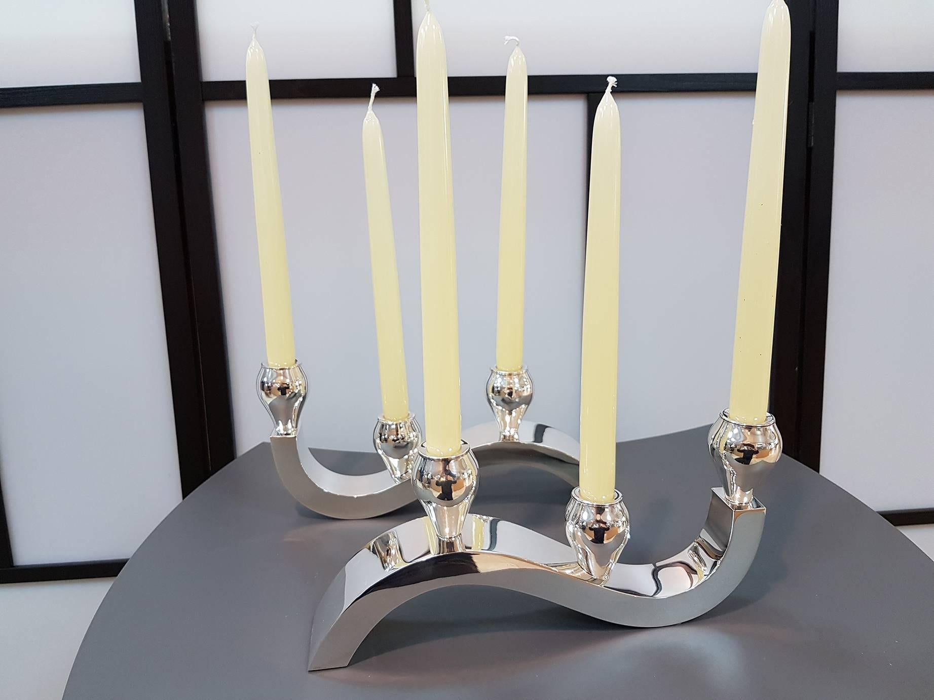 modern candelabras
