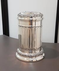 20th Century Italian Big Solid Silver Tankard. Handicraft made in Italy