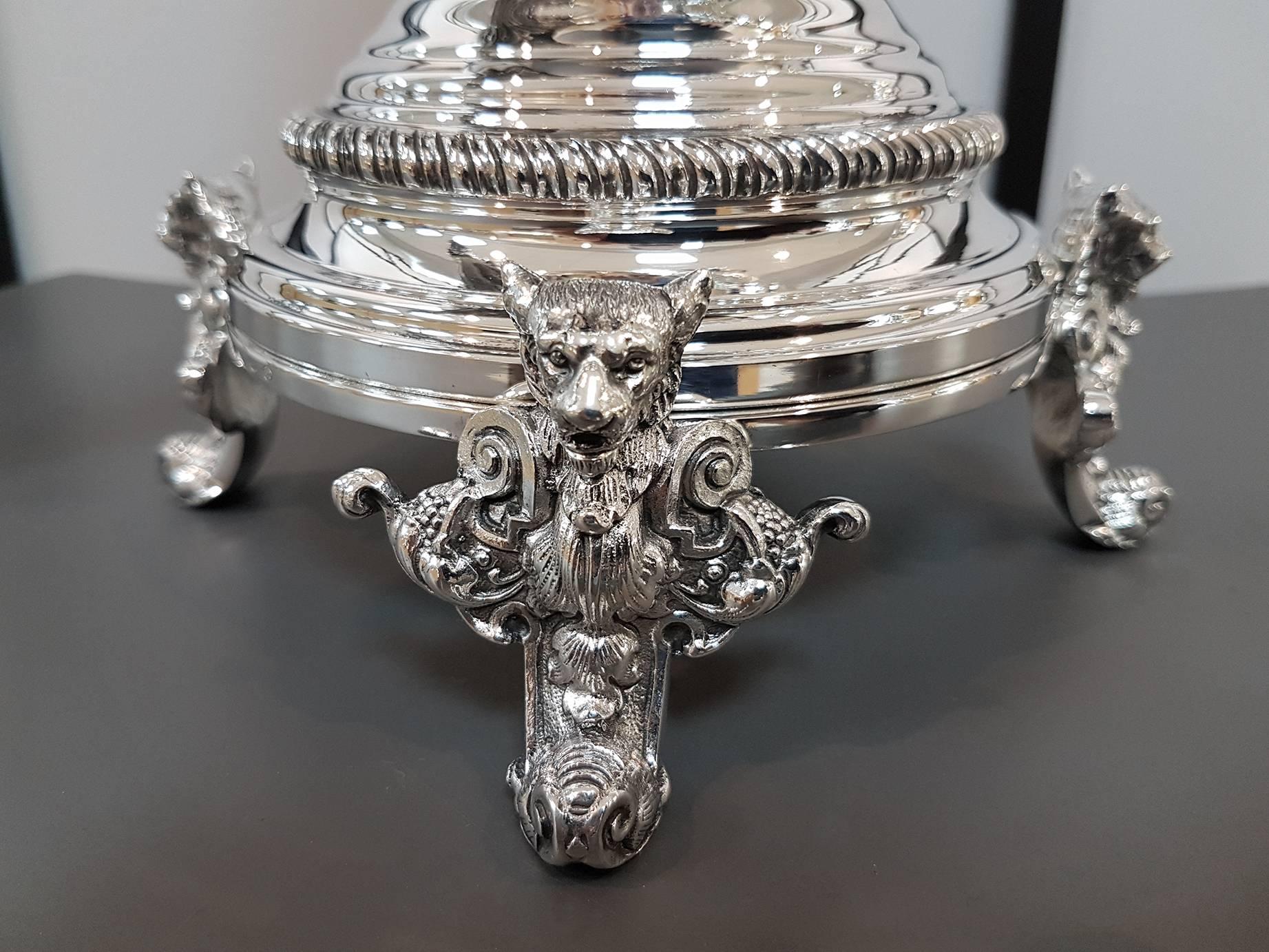 20th Century Silver Kettle, Samovar 2