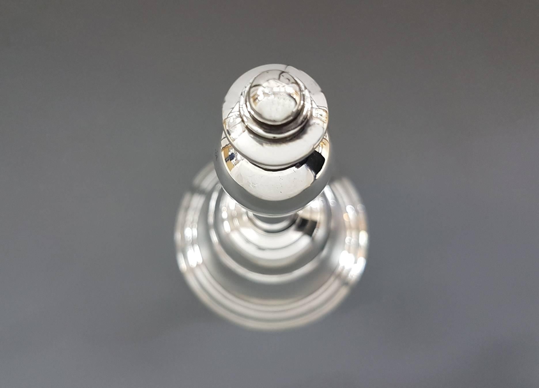 Other 20th Century Italian Sterling Silver Table Bell