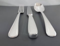 Juego de cubiertos de plata del siglo XX estilo "italiano antiguo" de Clementi, Buccellati