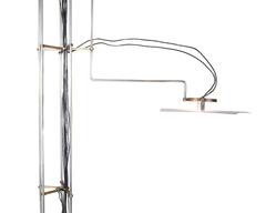 Customizable Folio Chandelier, Hanging Light Made of Brass and Stainless Steel