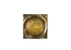 Trivet 1. Formed from Brass Sheets and Handcrafted in Chicago