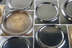 Trivet 2. Formed from Brass Sheets and Handcrafted in Chicago