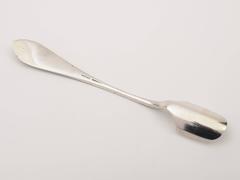 19th Century American Coin Silver Stilton Scoop