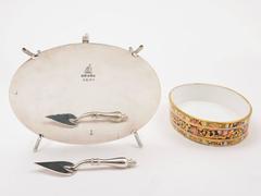 19th Century Victorian Copeland Spode China Butter Dish, circa 1880