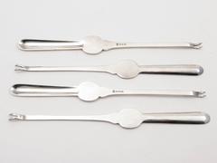 20th Century Set of Four Lobster Picks, circa 1920