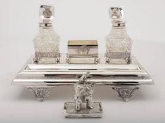 19th Century Victorian Ink Stand, circa 1880