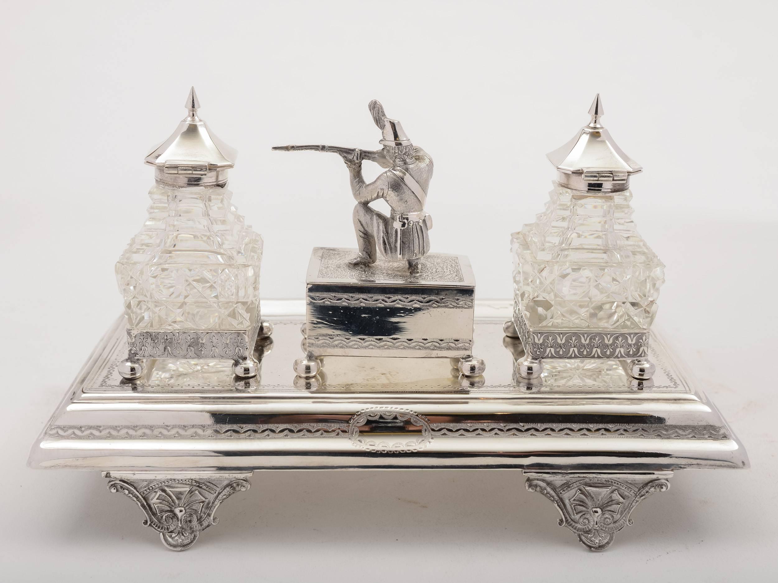 Great Britain (UK) 19th Century Victorian Ink Stand, circa 1880 For Sale