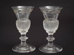 20th Century Edwardian Thistle-Shaped Silver-Topped Decanter
