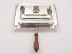 Edwardian Silver Plated Serving Dish, circa 1905