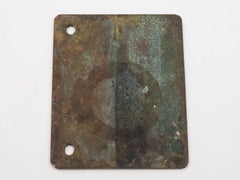 19th Century Victorian Brass Railway Signal Box Plaque