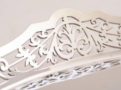 20th Century Edwardian Oval Silver Plated Gallery Tray