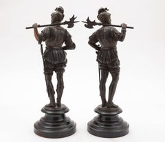 Pair of European Spelter Figures, circa 1880