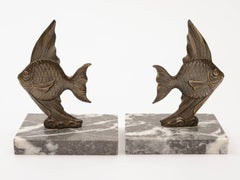 Pair of 20th Century French Art Deco Bookends, circa 1920