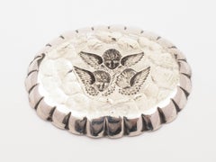 Edwardian Silver Pin Dish, Birmingham, 1902