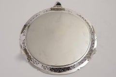 Edwardian Pierced and Embossed Salver
