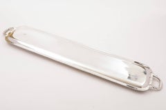 Edwardian Silver Plated Sandwich Tray, circa 1905