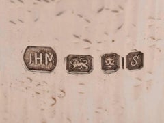 Vintage Boxed Set of Six Silver Napkin Rings