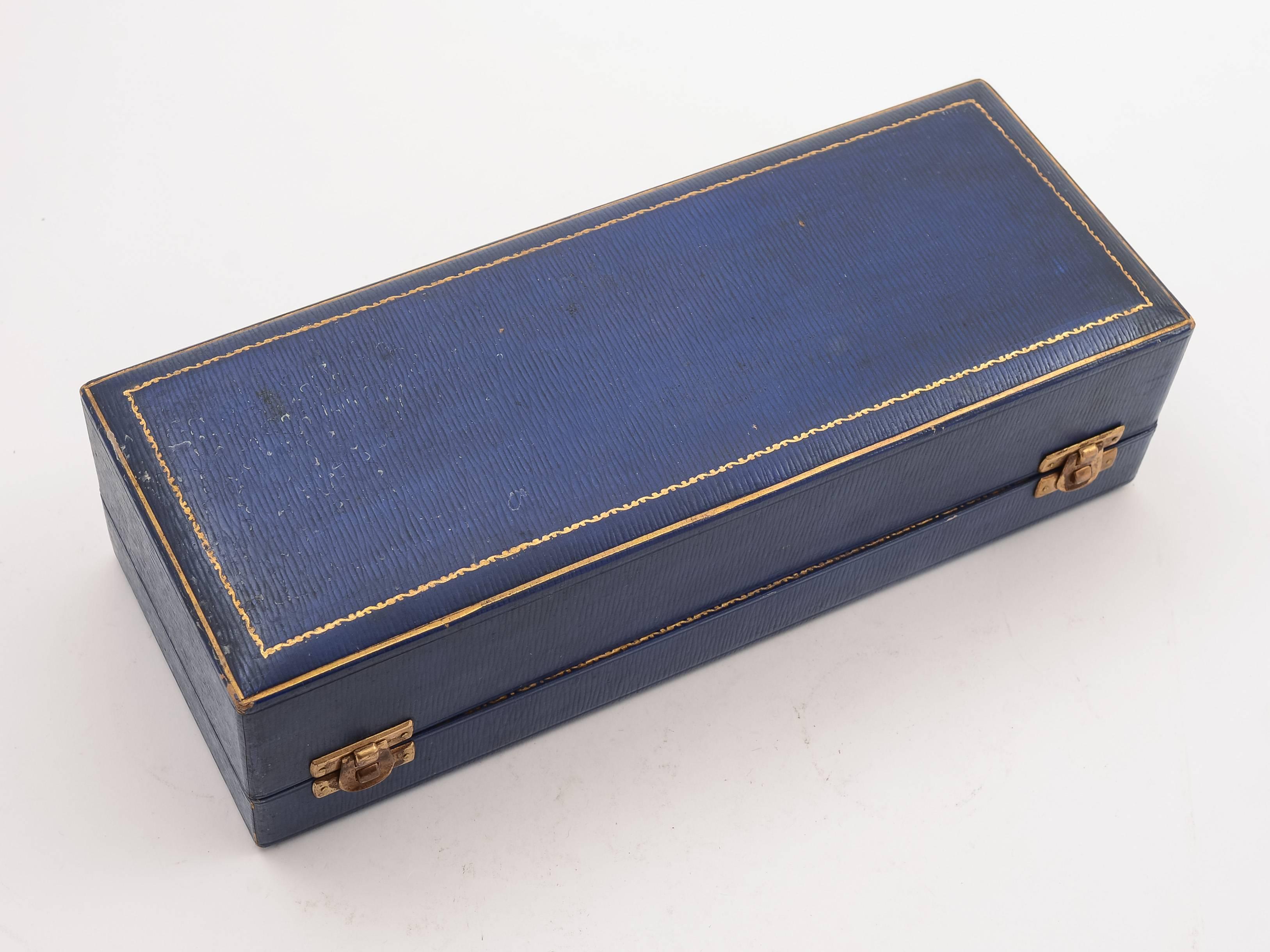 Victorian Cased Pair of Silver Salts, Birmingham, 1892 For Sale 2