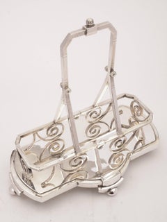 Victorian Three Bottle Decanter Stand, circa 1890