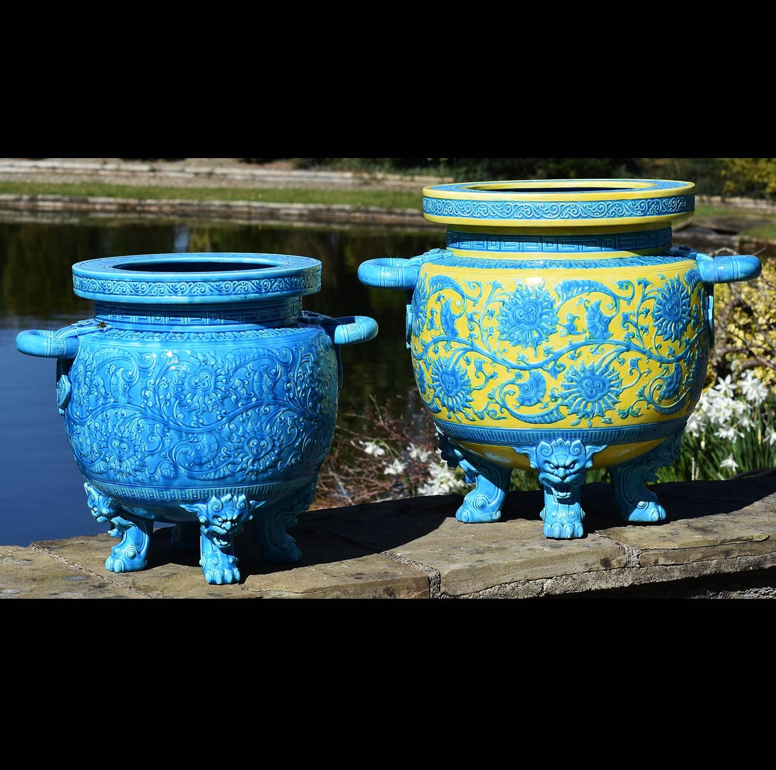 minton majolica jardiniere