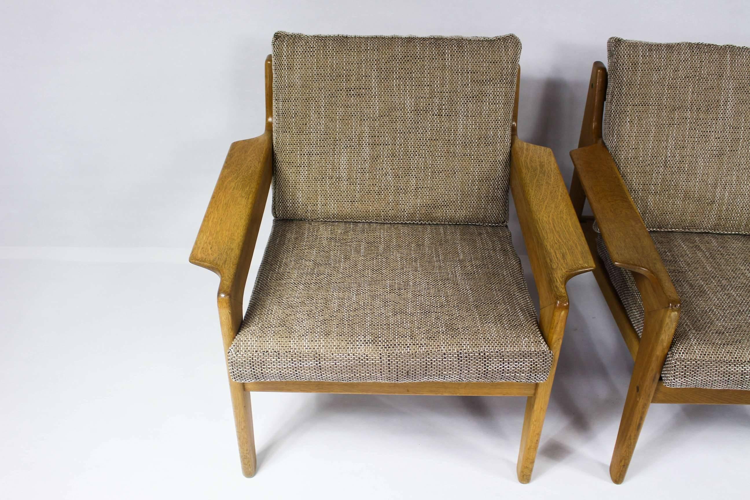 Vintage Danish Lounge Chair by Arne Wahl Iversen for Komfort 1960s For Sale 4