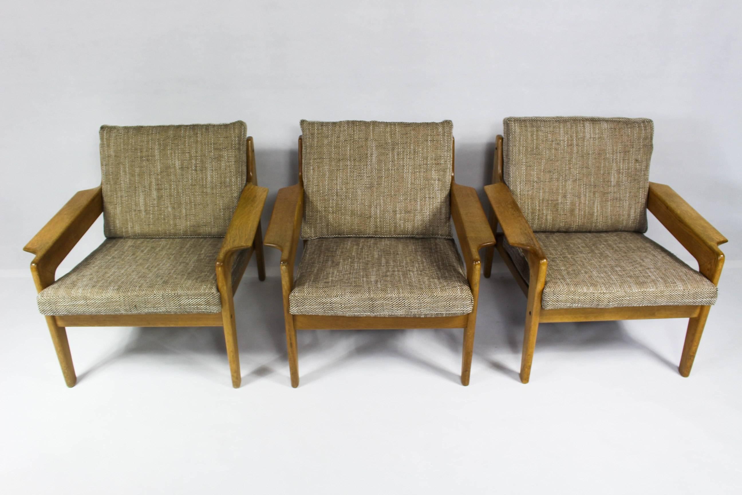 Vintage Danish Lounge Chair by Arne Wahl Iversen for Komfort 1960s For Sale 2