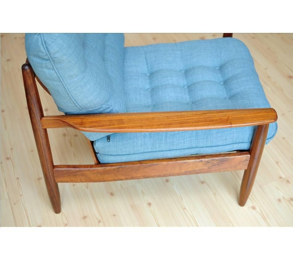 Upholstery Midcentury Danish Armchairs, 1960s For Sale