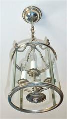 Floral Sciolari Silver Brass Candelabra Lantern Lamp 1960s italian chandelier