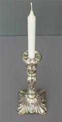 Antique Pair WMF Candlesticks Candle Holders Silver Plated Baroque Style 1900