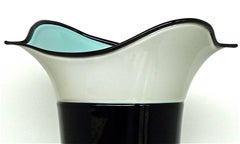 Extra Large Barovier & Toso Vase Murano Art Glass "Morbido" Toni Zuccheri, 1984