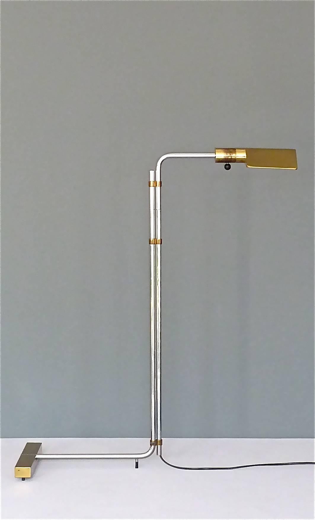 Mid-20th Century Important 1966 Cedric Hartman Floor Lamp for Jack Lenor Larsen Serial No. 1 For Sale