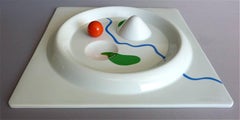 Herbert Bayer Art Porzellanteller Rosenthal Limiterte Kunstreihen:: 1982 Bauhaus