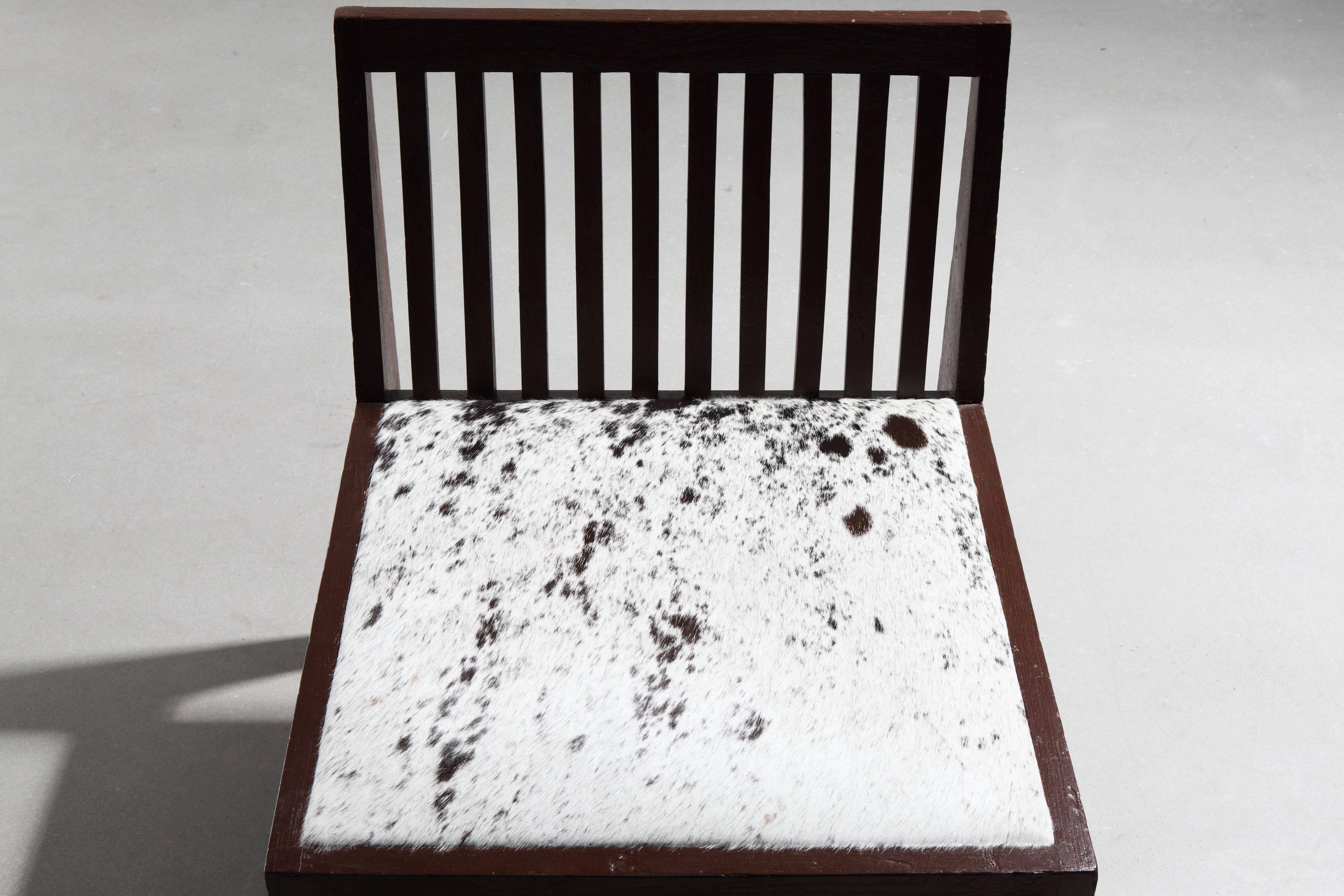 Pierre Jeanneret, Fireside Chair, circa 1955-1956 In Good Condition In Paris, FR