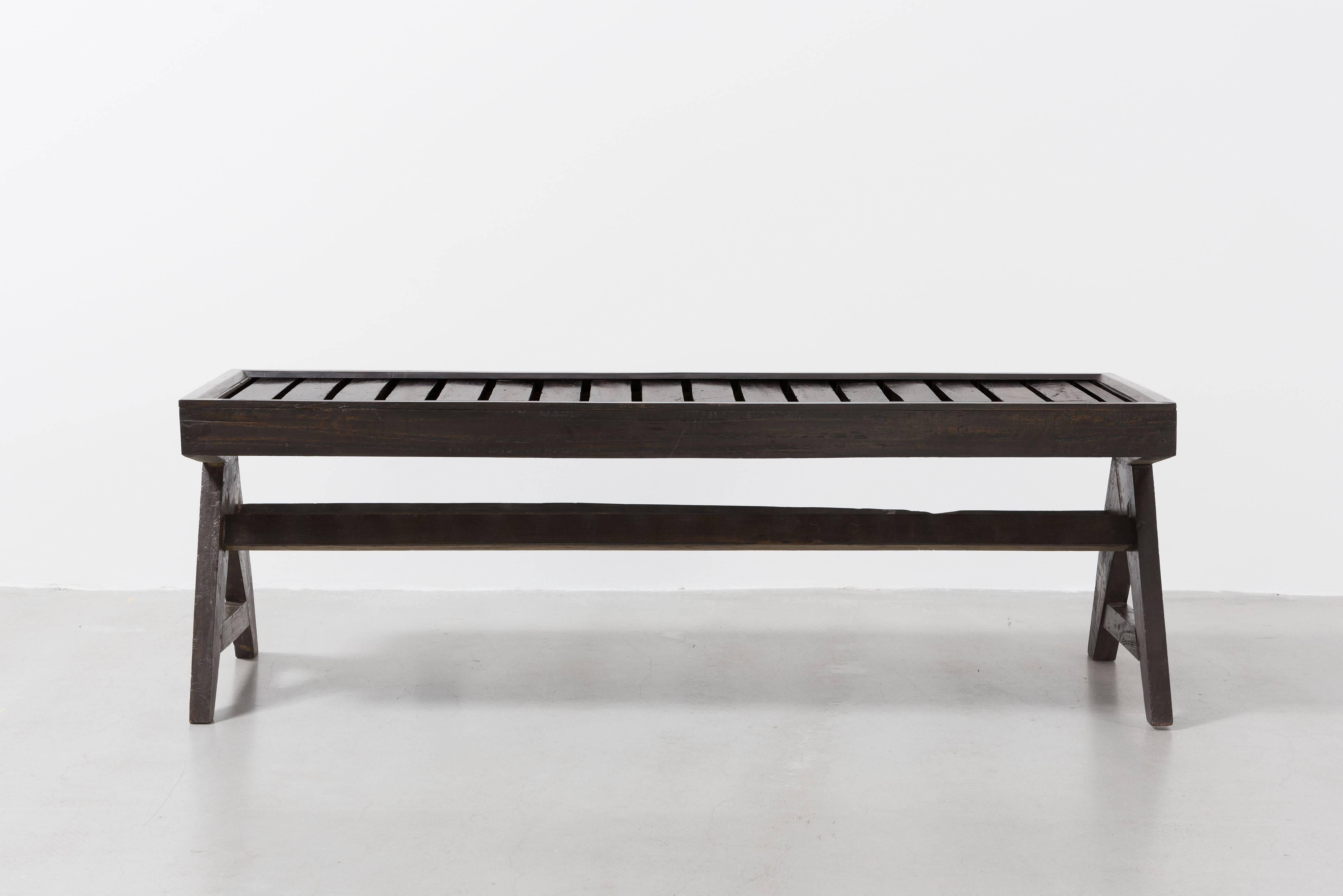 These pieces come from the famous Chandigarh project in India, as when India gained independence in 1947, Nehru decided to commission a contemporary architect for the creation of the new capital of the Punjab region, which would become Chandigarh.