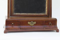 18th Century Georgian Mahogany Dressing Table Mirror Bevelled Glass
