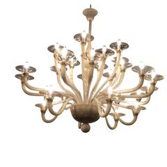 Thirty-Light Incamiciato Fumé Pauly & C Chandelier