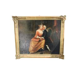 Erotic 18th Century Venetian Pendant Peintings
