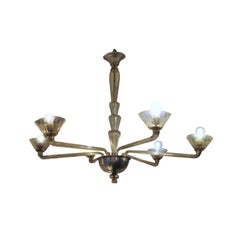 Stunning Venini Art Deco Chandelier