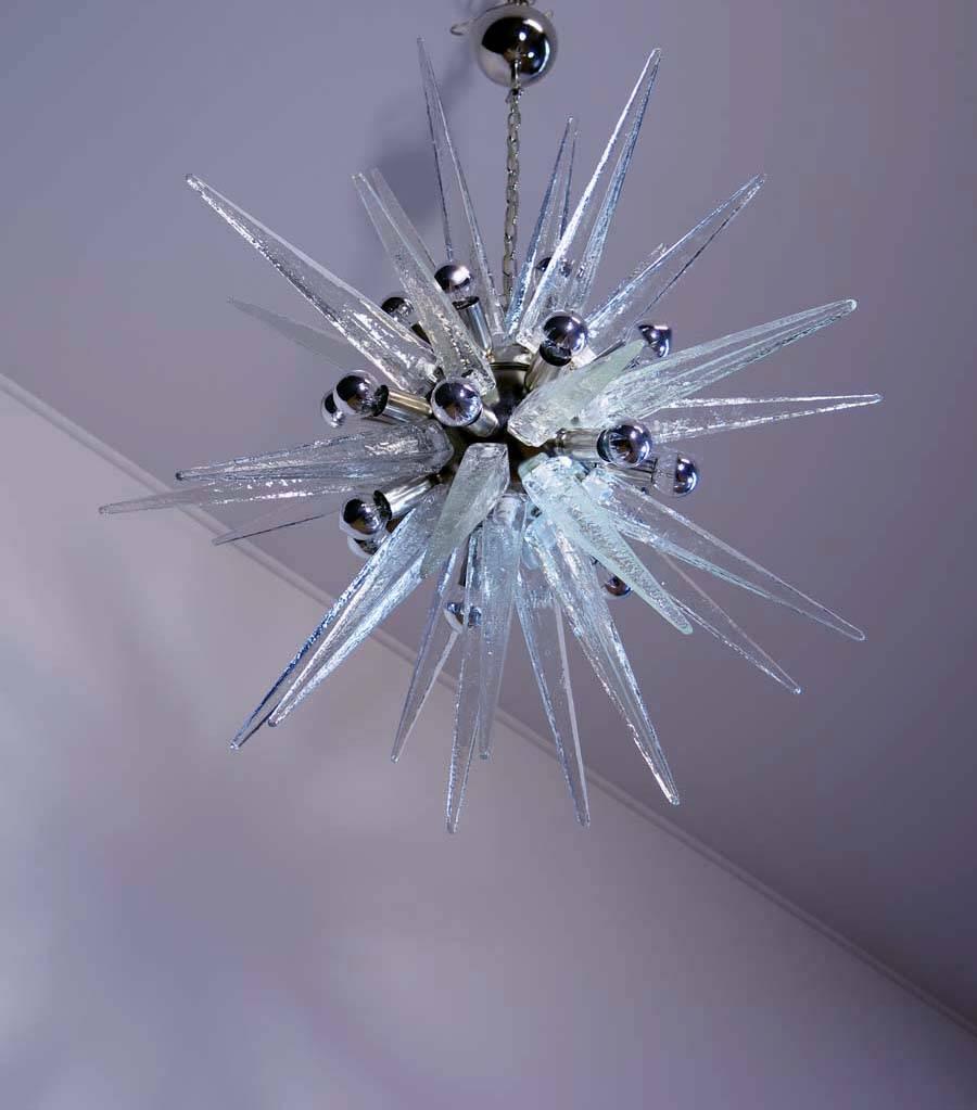 Exceptional Murano Glass Sputnik Chandelier In Good Condition In Gaiarine Frazione Francenigo (TV), IT