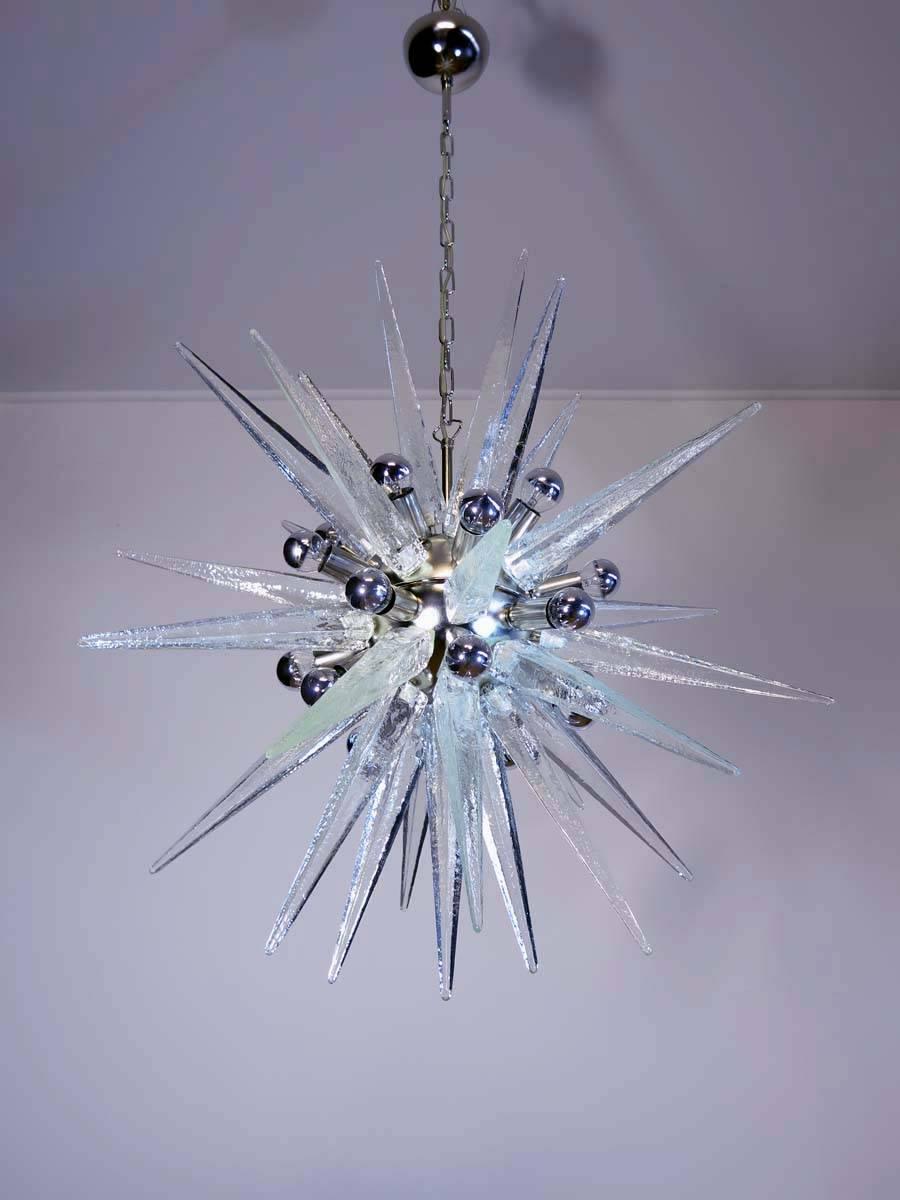 Exceptional Murano Glass Sputnik Chandelier 3