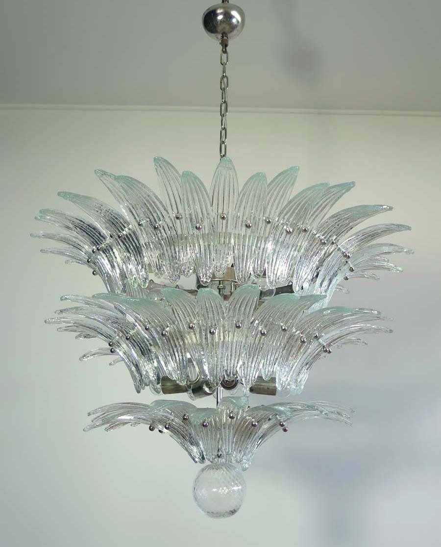 Palmette Ceiling Light, Murano Chandelier 1