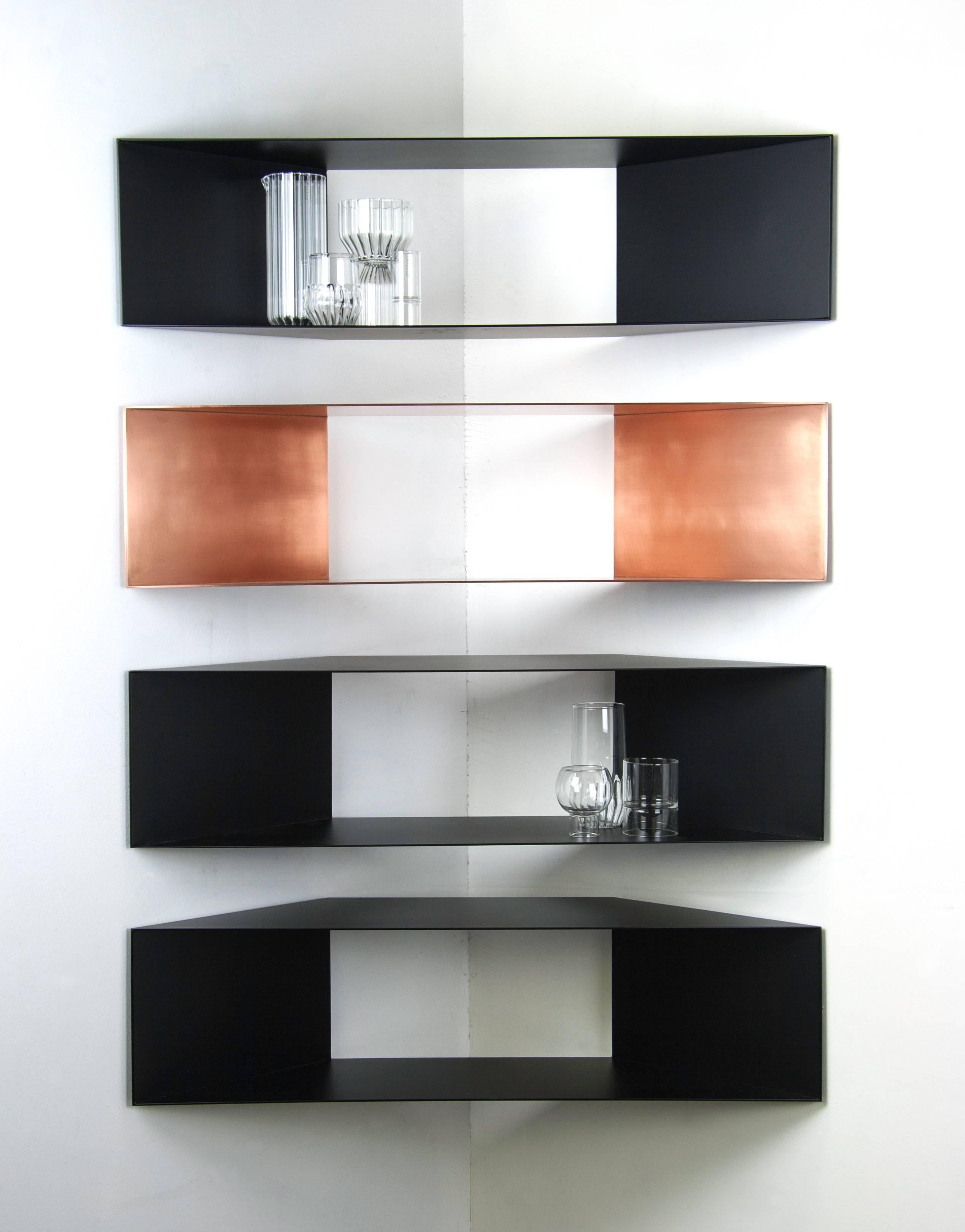 modern corner shelf