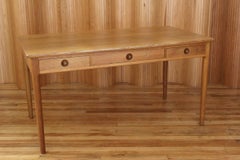 Hans Wegner Oak Desk Model AT 305 Andreas Tuck, Denmark