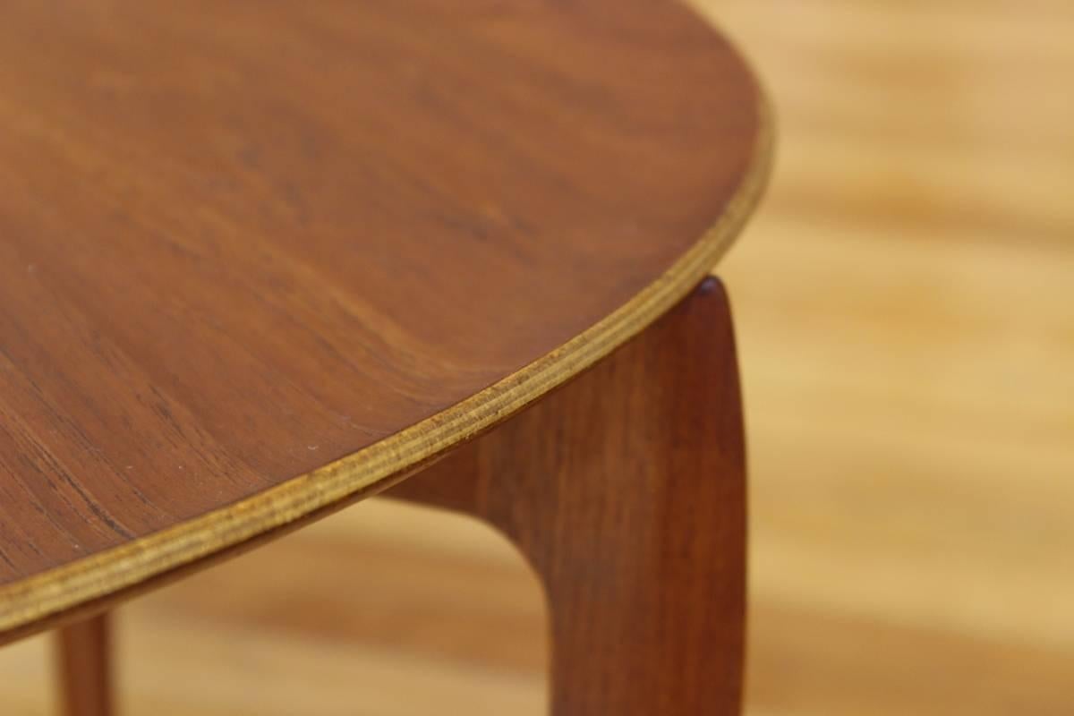 Fritz Hansen Teak Tray Table by H Engholm and Svend Aage Willumsen, Denmark 1